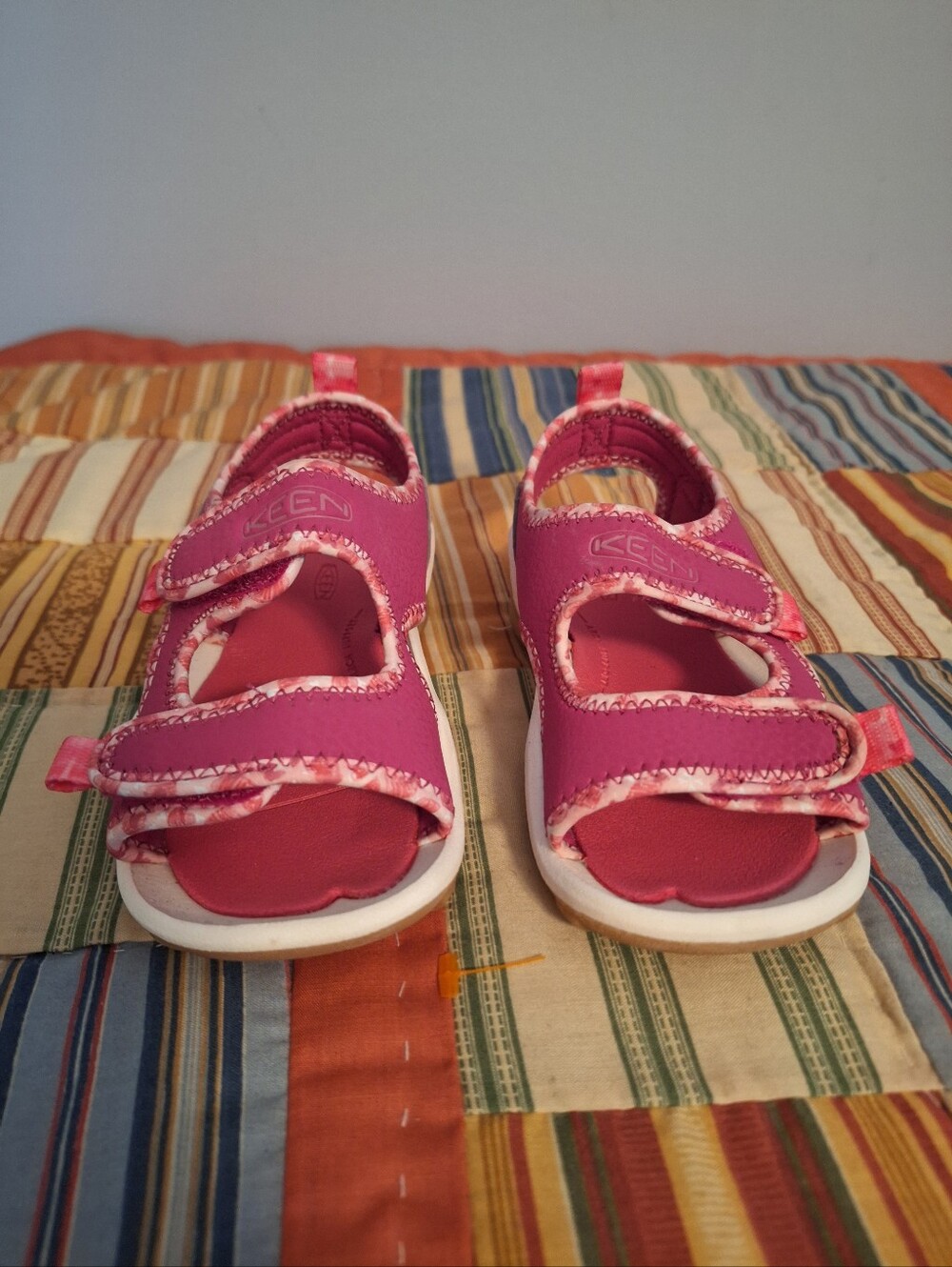 Keen NWOT Kids Pink Knotch Creek Double-Strap Open-Toe Sandals Size 9